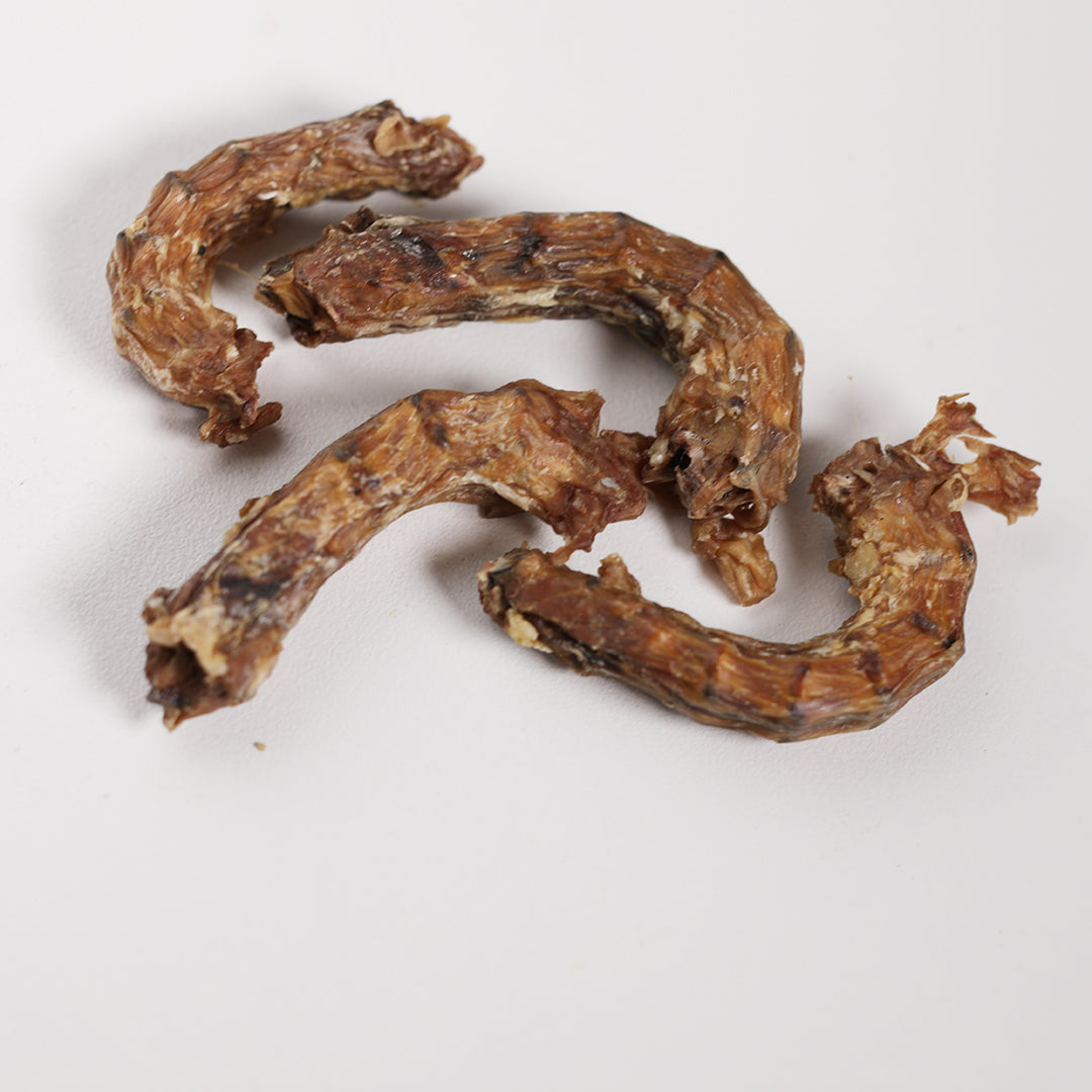 Chicken neck dog treats