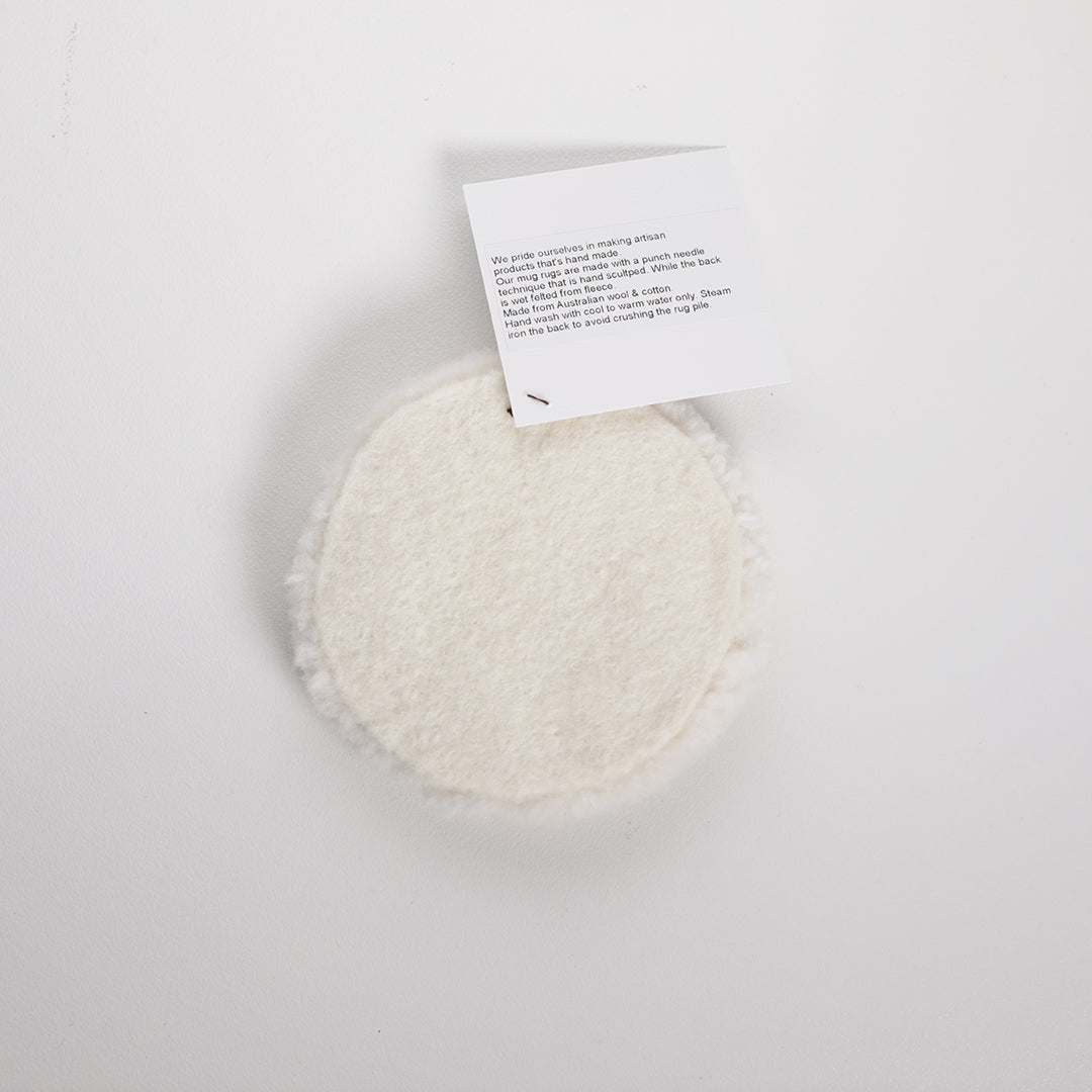 Coaster | Mug Rug Paw Print