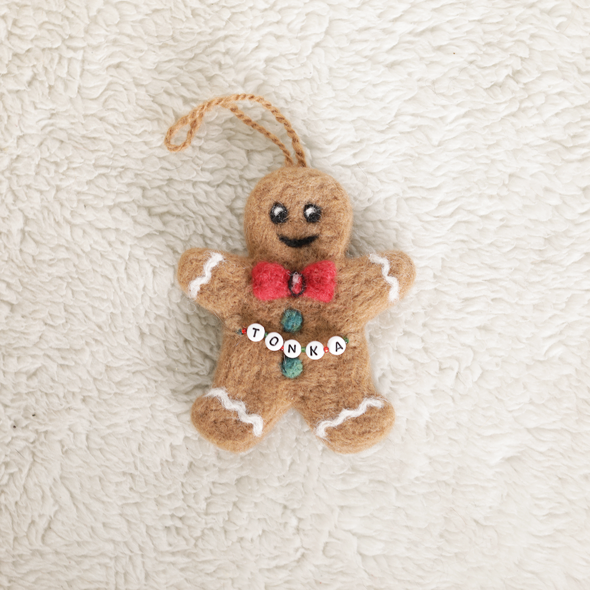 Gingerbread ornament made to be customised