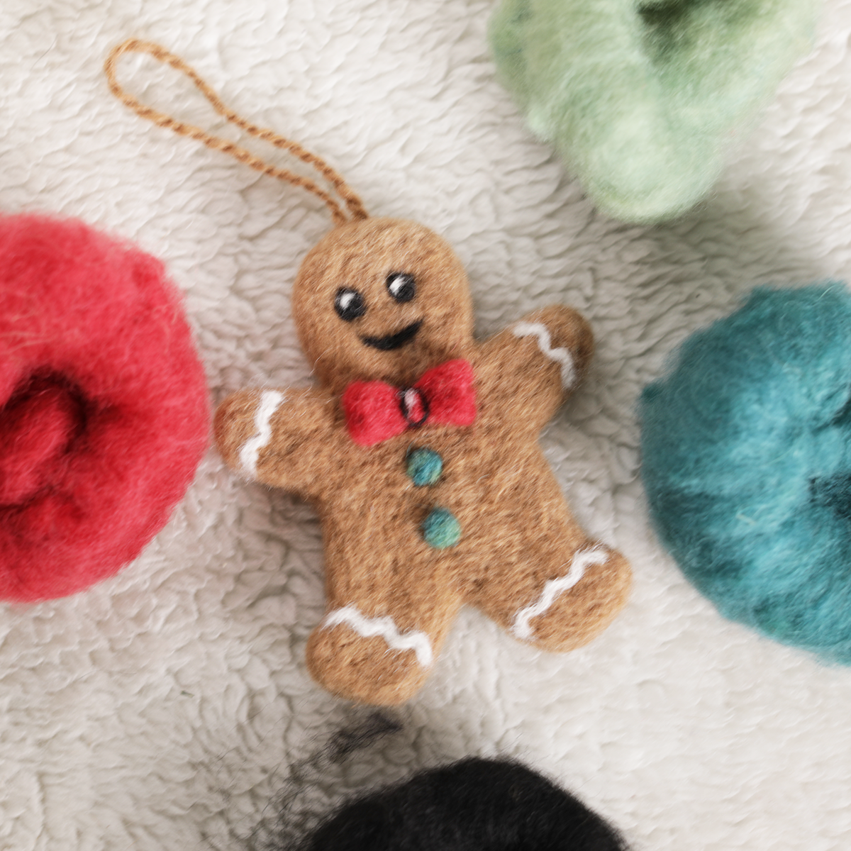 Gingerbread man ornament for christmas