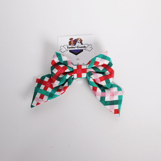Pet Sailor Bow | Holiday Checks