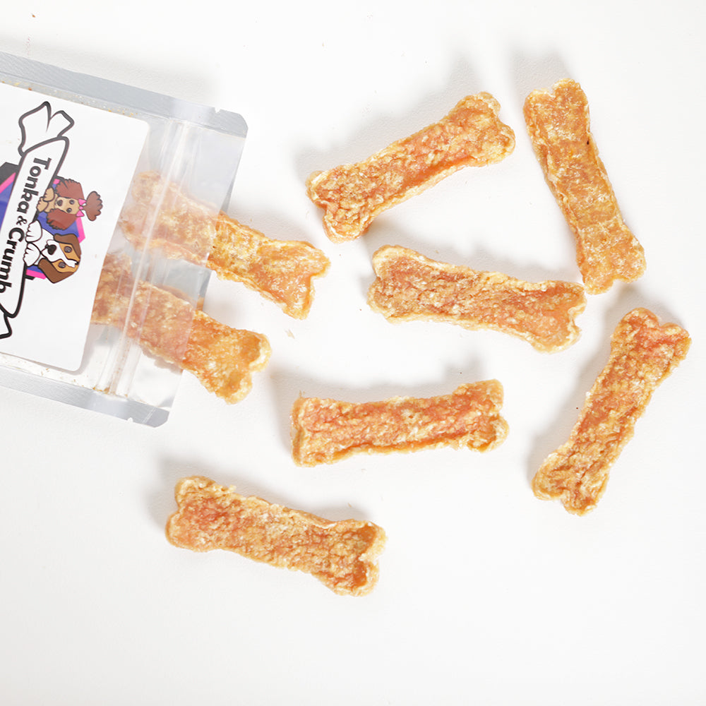 Chicken Jerky Dog Treats - Bone Shaped Dog Biscuit