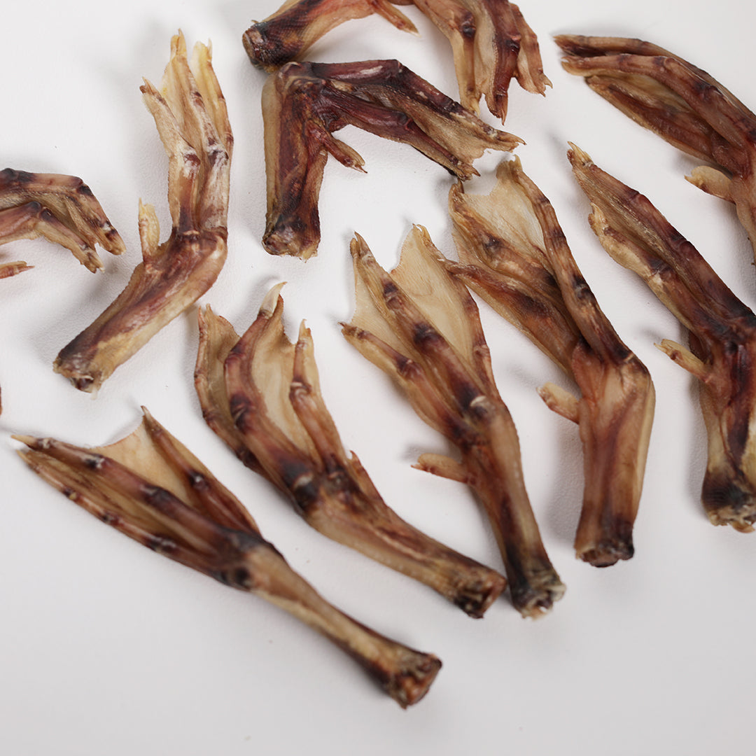 Dehydrated duck feet for dogs