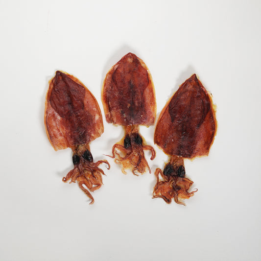 Dehydrated calamari for dogs