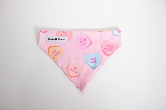 Pet Bandana | Candy Hearts